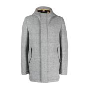 Geruite Hoodie Manuel Ritz , Gray , Heren