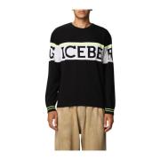 Sweatshirt hoodies Iceberg , Black , Heren