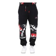 Sportieve Sweatpants met Kniepatroon Sprayground , Black , Heren