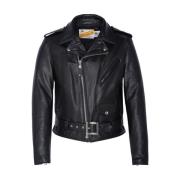 Iconische 1-Ster Perfecto Jas Schott NYC , Black , Heren