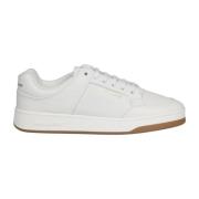 Laag Model Sneakers van Geperforeerd Leer Saint Laurent , White , Here...