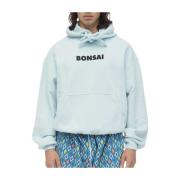 Klassieke Logo Oversized Sweater Bonsai , Gray , Heren