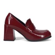 Stijlvolle Rode Platte Schoenen Sangiorgio , Red , Dames