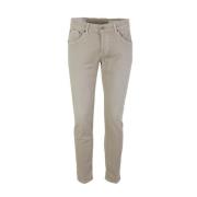 Beige Dian Jeans Dondup , Beige , Heren