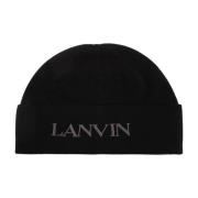 Wollen muts Lanvin , Black , Dames