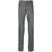 Wollen Flanel Broek Jacob Cohën , Gray , Heren