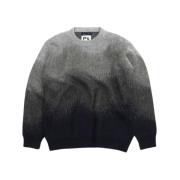 Alpaca Crewneck Sweater met Gradiënt President's , Gray , Heren