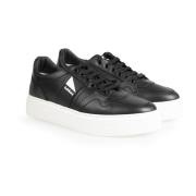 Sneakers met Ronde Neus Baldinini , Black , Heren