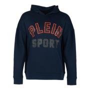 Comfortabele en stijlvolle herenhoodies Plein Sport , Blue , Heren