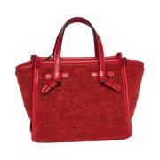 Rode Mohair Marcella Handtas Gianni Chiarini , Red , Dames