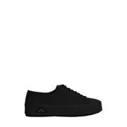 Canvas Lace Up Sneakers Oamc , Black , Heren