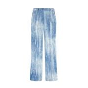 Bootcut Straight Leg Broek Ermanno Scervino , Multicolor , Dames