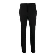 Zwarte Broek voor Dames Twinset , Black , Dames