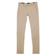 Beige Fleece Sweatpants met elastische tailleband Tramarossa , Brown ,...