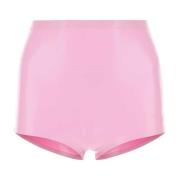 Roze Latex Culotte Shorts Maison Margiela , Pink , Dames