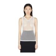 Mouwloze Top Raf Simons , White , Dames