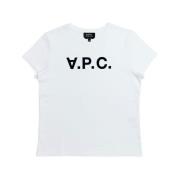 Klassiek T-Shirt A.p.c. , White , Dames