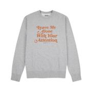 Hugh laat me met rust sweatshirt Wood Wood , Gray , Heren