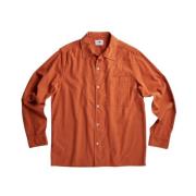 Julio 5082 katoen shirt Nn07 , Orange , Heren