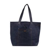 Tote Bags A.p.c. , Blue , Dames