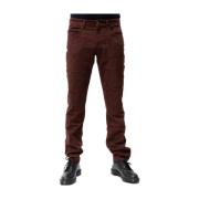 Slim-fit Trousers Jeckerson , Red , Heren