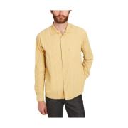 Klassieke Curtis lange mouwen shirt YMC You Must Create , Beige , Here...