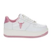 Witte Leren Sneakers voor Dames - Maat 41 Windsor Smith , White , Dame...