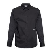 Shirt met logo Iceberg , Black , Heren