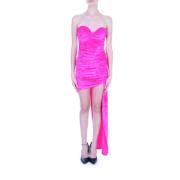 Fuchsia Cut-Out Jurk Amen , Pink , Dames