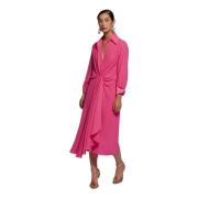 Prachtige Rosa Cazorla Jurk - Maat 42 Moskada , Pink , Dames