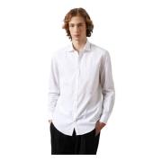Genova Klassiek Overhemd Massimo Alba , White , Heren