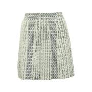 Pre-owned Fabric bottoms Alaïa Pre-owned , White , Dames