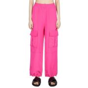 Feministische Hayden Cargo Broek Rodebjer , Pink , Dames