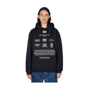 Sweatshirts Hoodies Vtmnts , Black , Heren