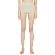 Hoog getailleerde onderbroek Rick Owens , Beige , Dames