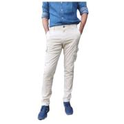 Extra Slim Cargo Broek Mason's , Beige , Heren