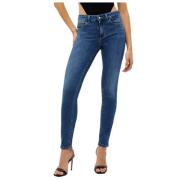 Hoge taille Divine Skinny Jeans Liu Jo , Blue , Dames