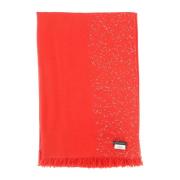 Rode Sjaal met Pailletten van Wolmix Faliero Sarti , Red , Dames
