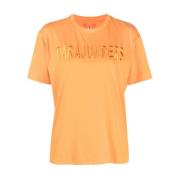 Veelzijdig dames T-shirt Parajumpers , Orange , Dames