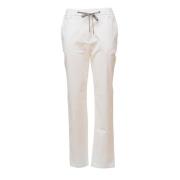 Broek met trekkoordzak Eleventy , Beige , Dames