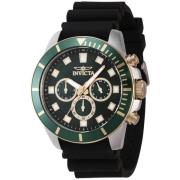 Pro Diver Quartz Horloge - Groene Wijzerplaat Invicta Watches , Gray ,...