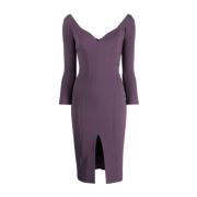Summer Dresses Elisabetta Franchi , Purple , Dames