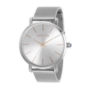 Angel Quartz Horloge - Zilveren Wijzerplaat Invicta Watches , Gray , D...