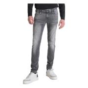 Ozzy Tapered Fit Jeans Antony Morato , Gray , Heren