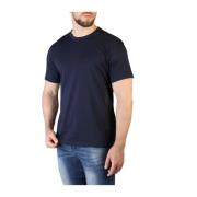 Katoenen T-shirt met Zichtbaar Logo Automobili Lamborghini , Blue , He...