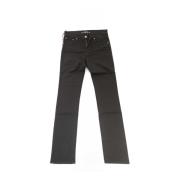 Zwarte Katoenen Slim Jeans met Logo Borduursel Jacob Cohën , Black , D...