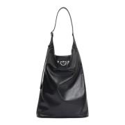 Cavalry Tas Durazzi Milano , Black , Dames