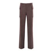 Cargo Sartorial Broek Durazzi Milano , Red , Dames