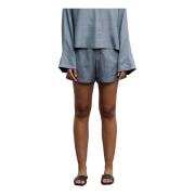 Noma linen shorts Ahlvar Gallery , Blue , Dames