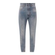 Slim-fit Blauwe Jeans, Italiaans Vakmanschap Maison Margiela , Blue , ...
